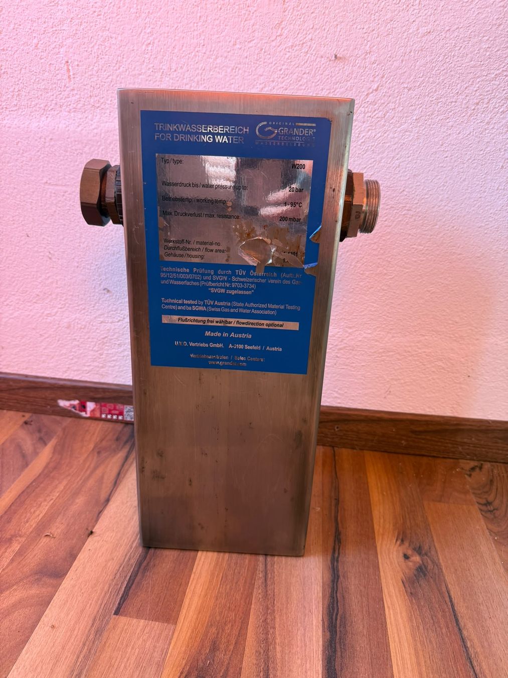 Installations sanitaires: Grander Wasserbelebungsgerät 2" – D'occasion à Rudolfstetten par Robib 1