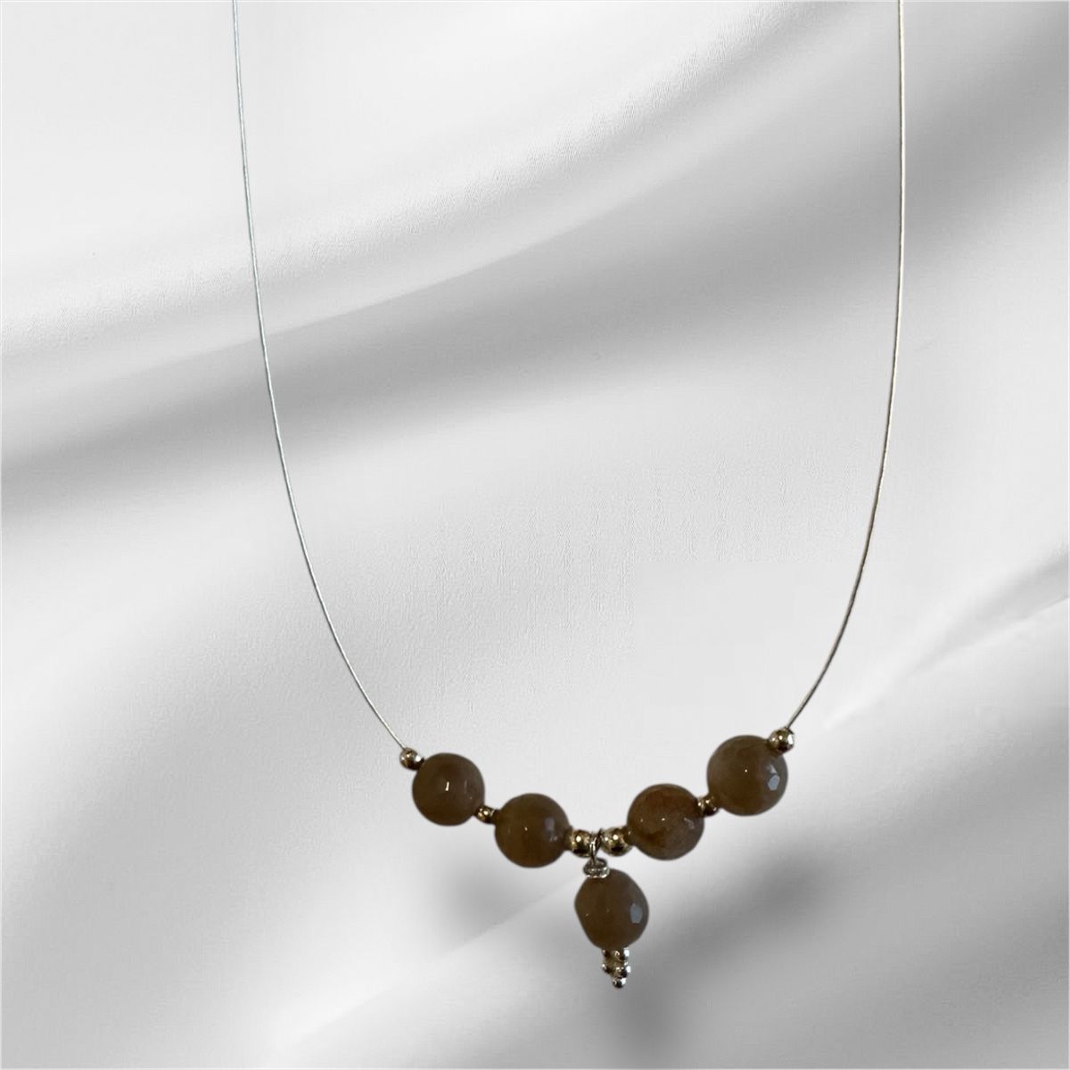Ketten: Edelsteinkette – Neu und originalverpackt aus Niederglatt ZH von Silberschmuck-design 1