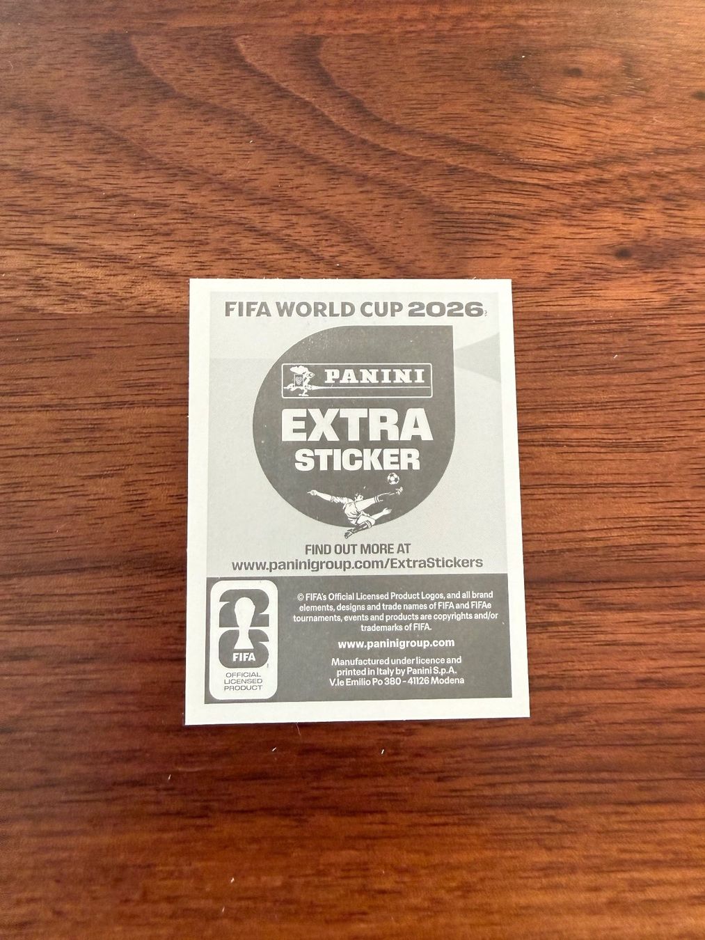 Panini Carte collezionabili: Panini WM 2026 - Extra Sticker Luka Modric – Nuovo (secondo la descrizione) da Chiggiogna venduto da TheLegend88 1
