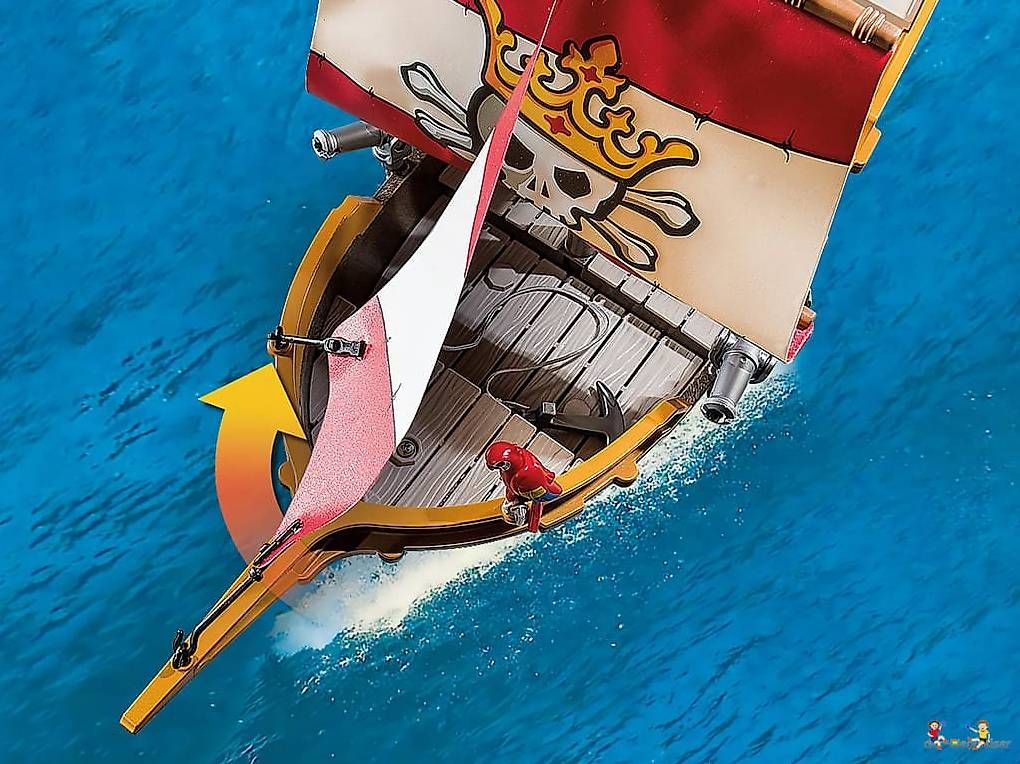 Playmobil Giocattoli: Playmobil Pirates Piratenschiff 71418 – Nuovo e nell'imballaggio originale da Birsfelden venduto da der-Wegweiser 4
