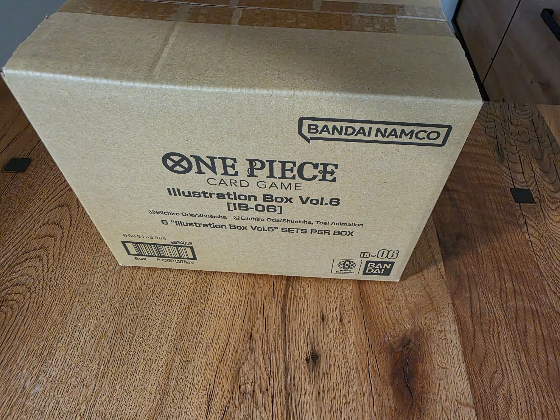 Bandai Carte collezionabili: One Piece Card Game Illustration Box Vol.6 Case Sealed – Nuovo e nell'imballaggio originale da Winterthur venduto da nadineM97 3