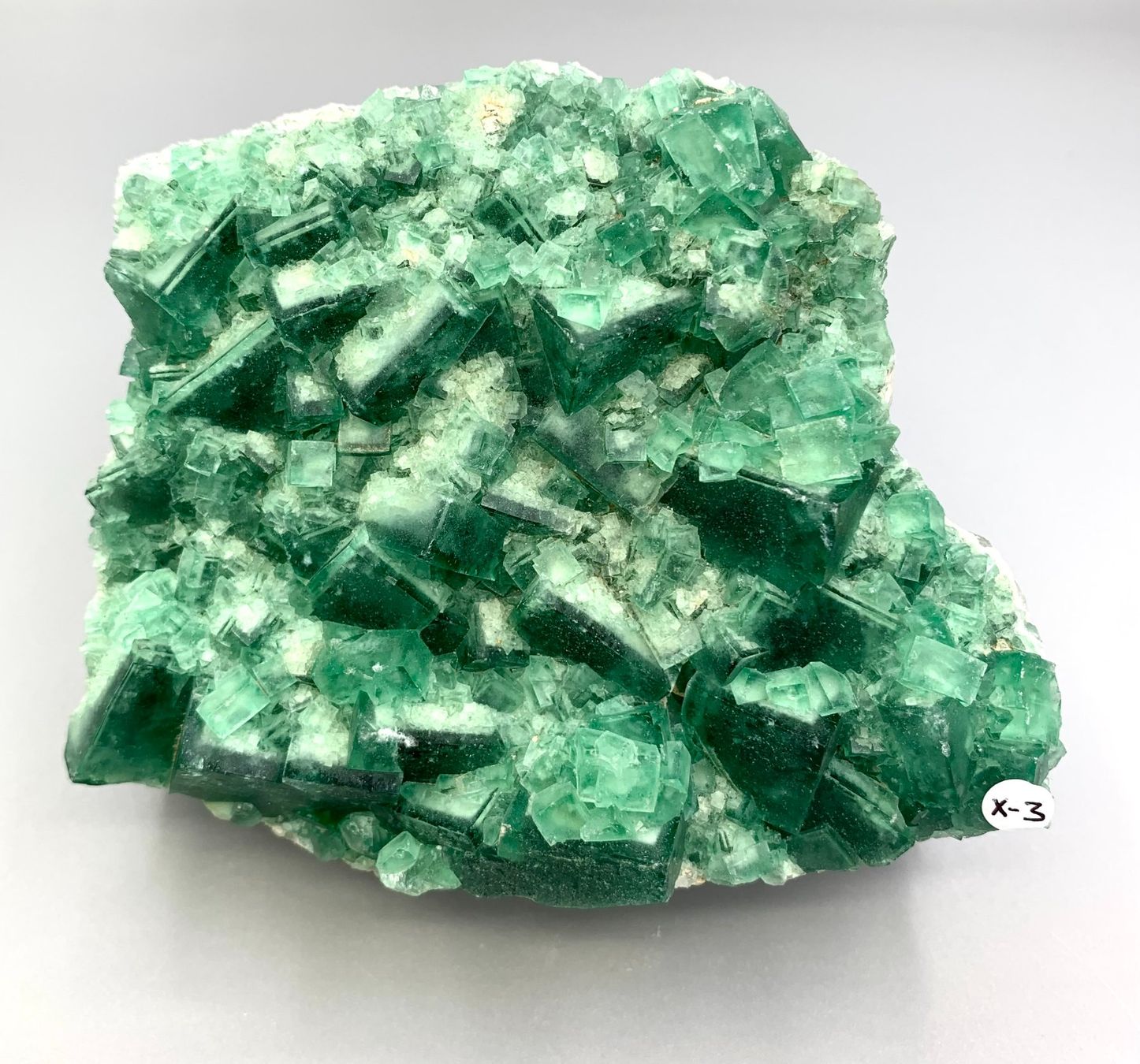 Mineralien & Heilsteine: Fluorit - Kristallstufe - Naturbelassen – Neu (gemäss Beschreibung) aus Samstagern von Spliti
