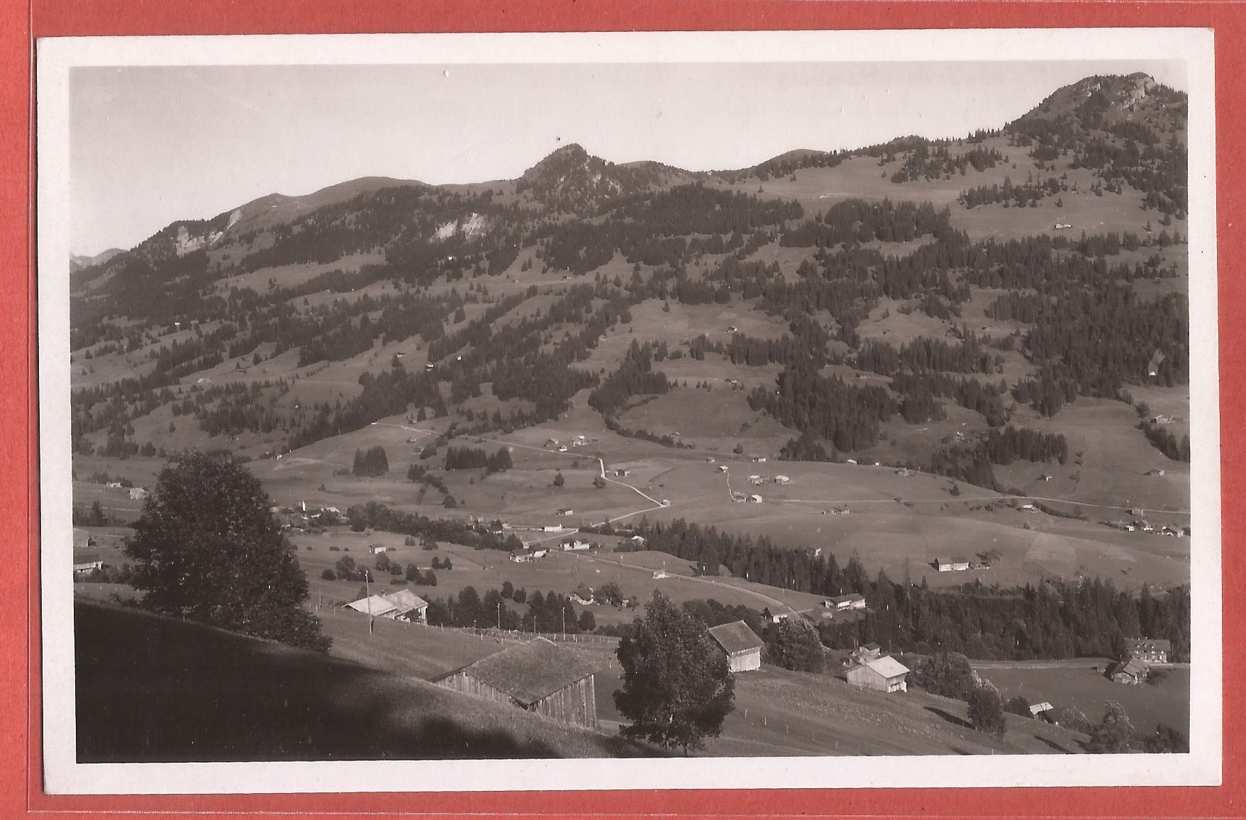 Cartoline postali: Schönried im Saanenland - ca. 1940 – Usato da Fislisbach venduto da Porano