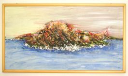 Gemälde: Die Insel