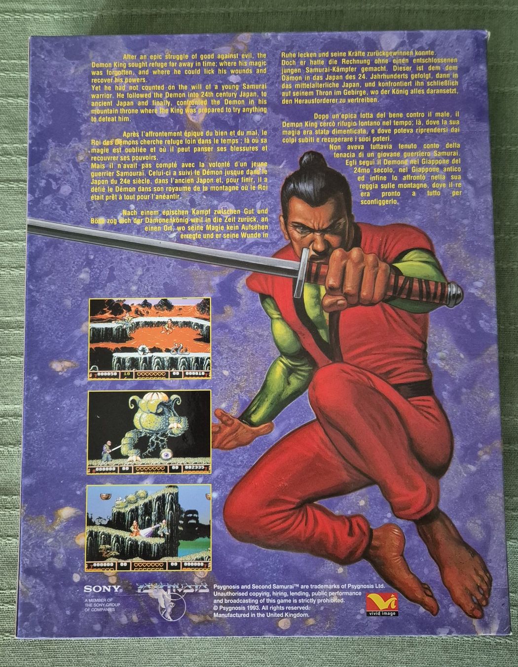 Giochi: Second Samurai - Amiga - A1200 – Usato da Petit-Lancy venduto da guy_vmz2 1