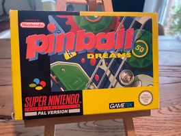 Pinball Dreams SNES Spiel + OVP + Anleitung… Modul wie NEU !