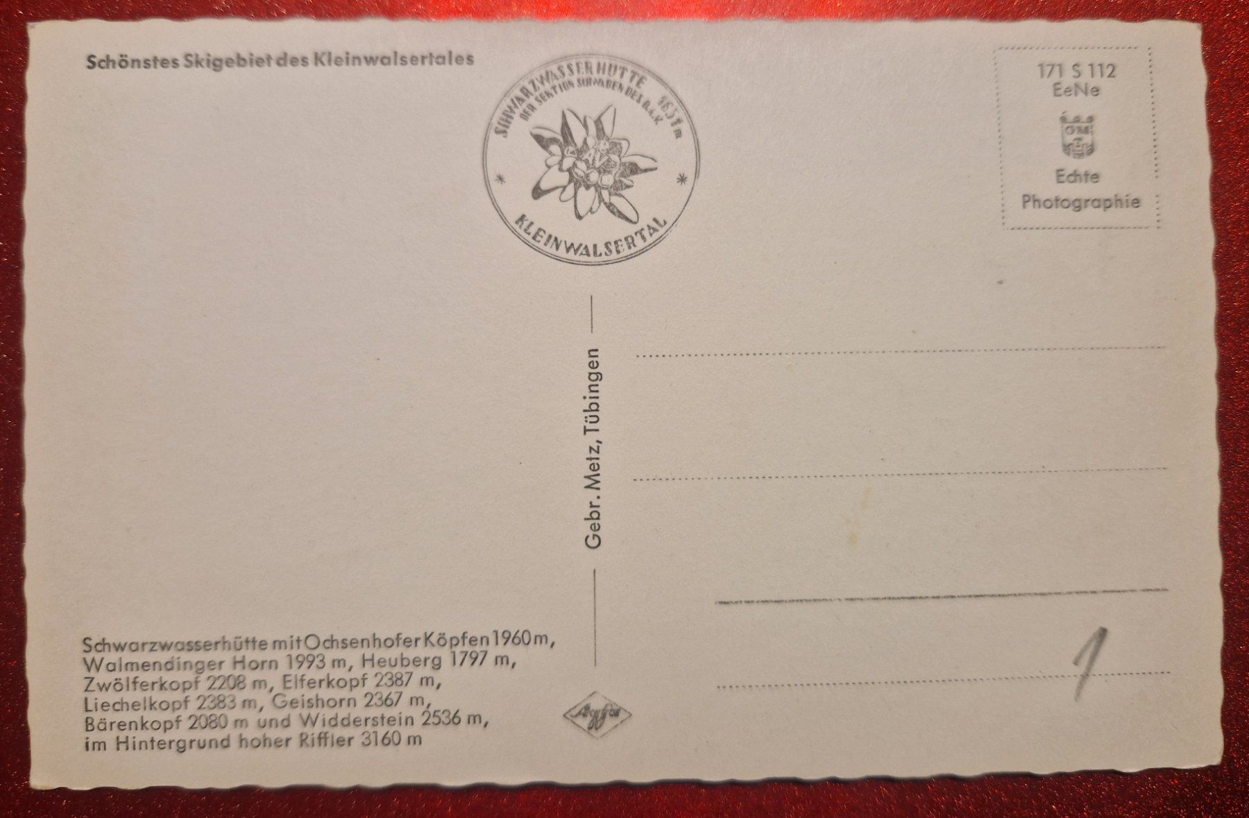 Cartoline postali: Kleinwalsertal Winterlandschaft top – Nuovo (secondo la descrizione) da Melchnau venduto da Arthurius 1