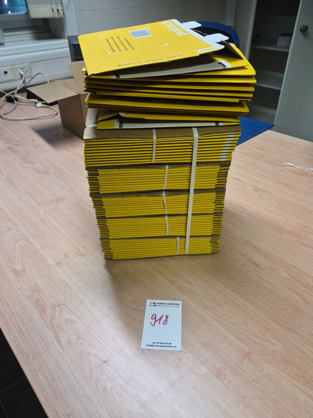 Cartoni: 918 Posten Versandkarton – Usato da Derendingen venduto da Meisterstuecke