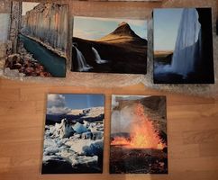 Fotoleinwand Set Island - 5 Bilder 30×40cm - Abholung 8404