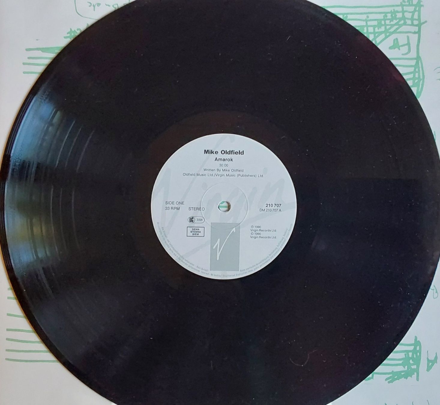 Dischi in vinile: Vinyl LP - Mike Oldfield - Amarok -  1990 – Usato da Villeret venduto da Fil11 2