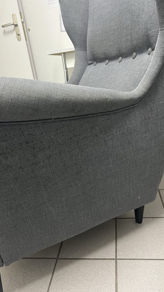 Ikea Sessel: Ikea Ohrensessel grau - gebraucht  – Gebraucht aus Lauerz von Zauberwald87 1