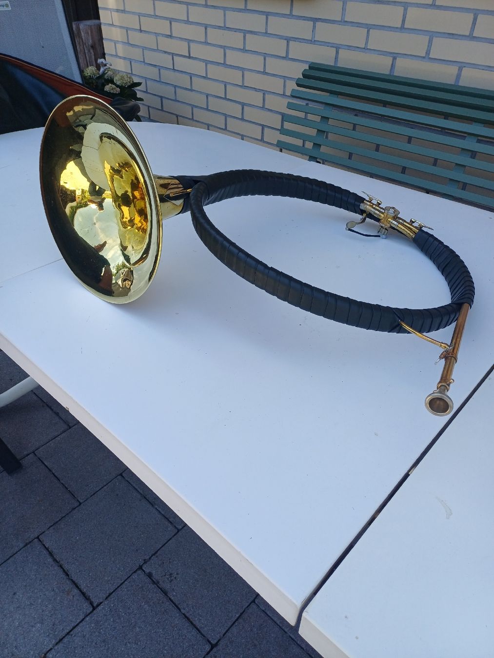 Musikinstrumente: Parforce - Horn umschaltbar. Top wie NEU – Neu (gemäss Beschreibung) aus Zuckenriet von Res. 4