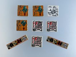 LEGO Vintage bedruckte Karten