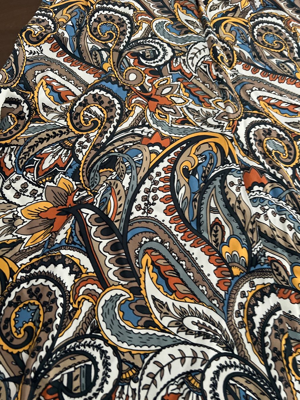 Gonne: Rock Tuzzi Paisley Gr. 38 - Viskose – Usato da Ebmatingen venduto da Mistelu 1