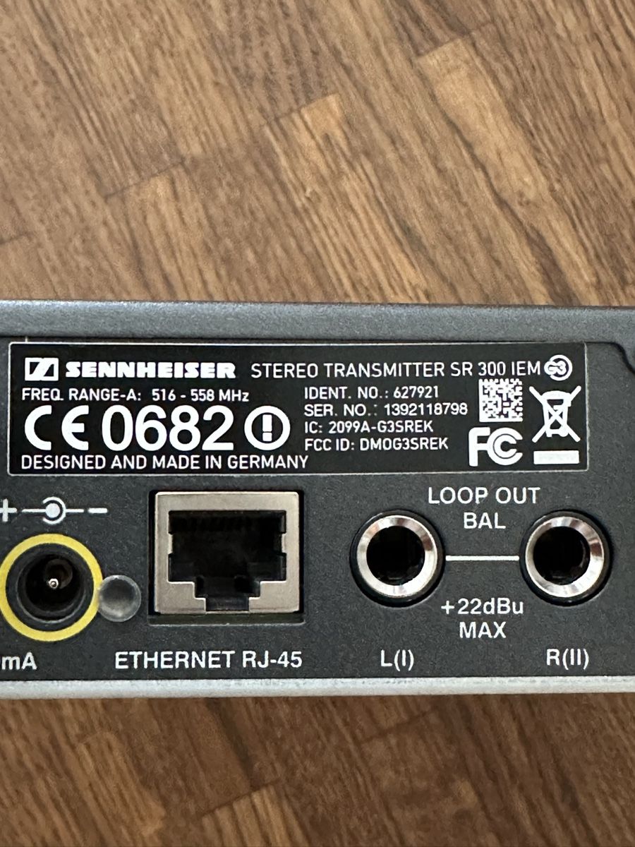 Sennheiser Cuffie: Sennheiser Stereo transmitter EW300 IEM G3 – Usato da Burgdorf venduto da gaebu91 2