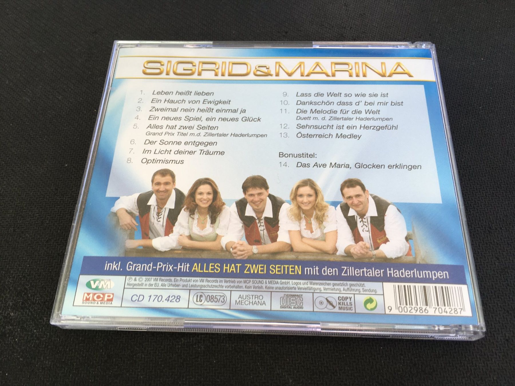 CD: Sigrid & Marina - Leben Heißt Lieben -CD- – Usato da St.Gallen venduto da MedienJoe 2
