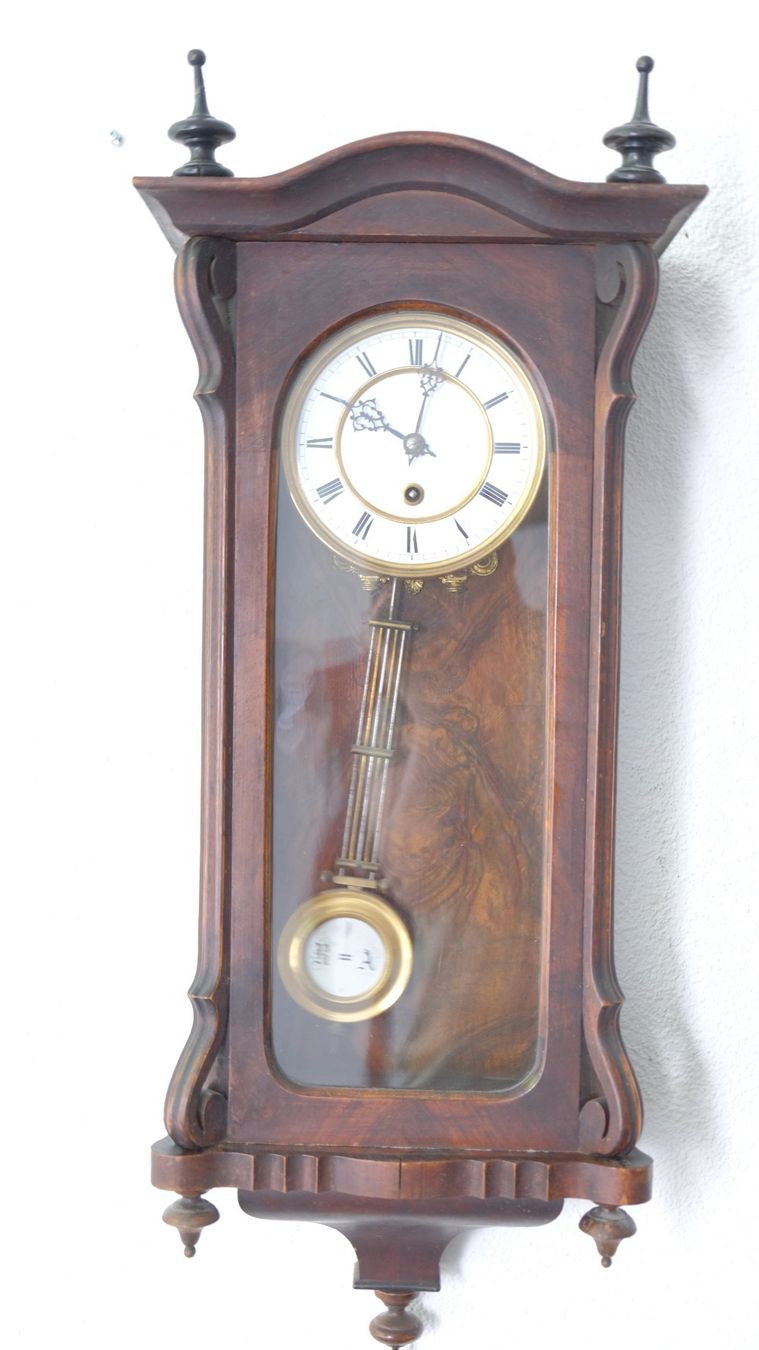 Orologi da terra & Orologi da parete: Grosse Lenzkirch Regulator Wanduhr – Usato da Volketswil venduto da brockipfannenstil 1