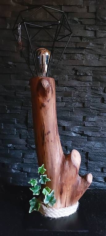 Lampes: Echtholzlampe – D'occasion à Balsthal par lwa_hm2z 1