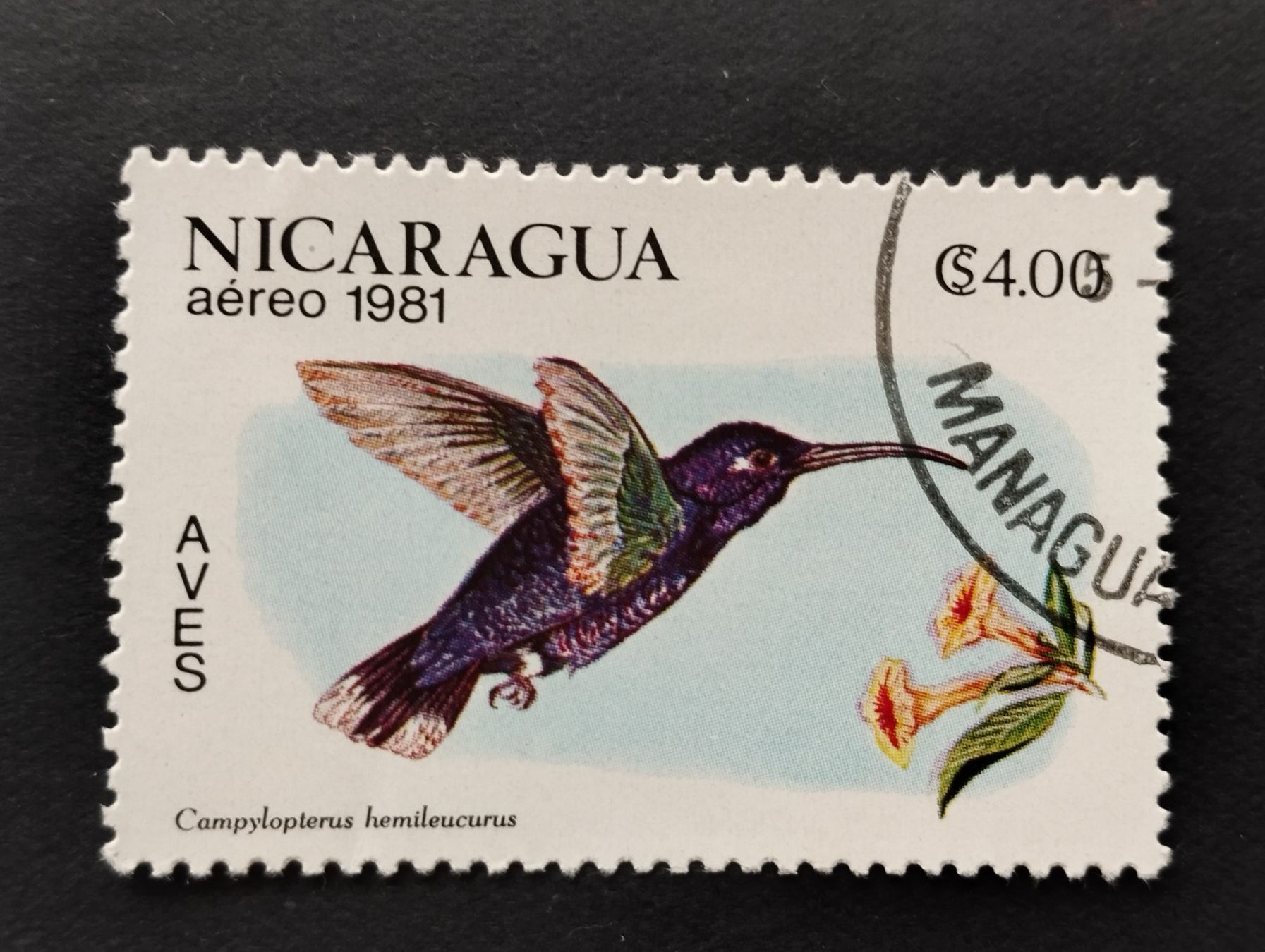 Tutti i francobolli: Nicaragua - Vogel – Usato da Villars-sur-Glâne venduto da MiguelDelgado