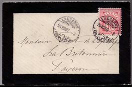 LAUSANNE 24.VIII.82  Trauerkuverts