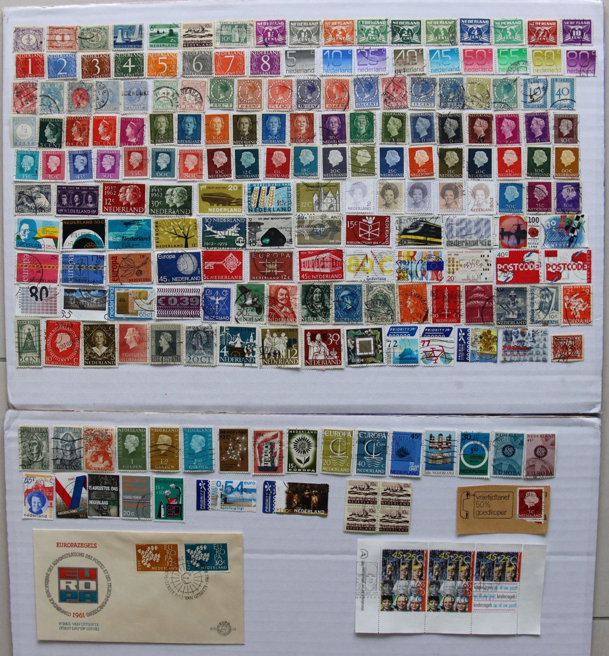 Alle Briefmarken: Briefmarken Niederlande – Gebraucht aus Oberentfelden von lakipul