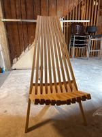 Retro Holzstuhl/Holzliegestuhl Klappstuhl Top Zustand!