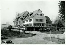 AU Halbinsel ZH neuer Landgasthof ca. 1950 sehr gut erhalten