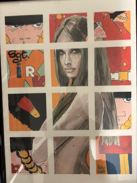 Fumetti: ANTICHE SERIGRAFIE HUGO PRATT 1968 IVALDI – Usato da Davesco-Soragno venduto da cap_67b9 2