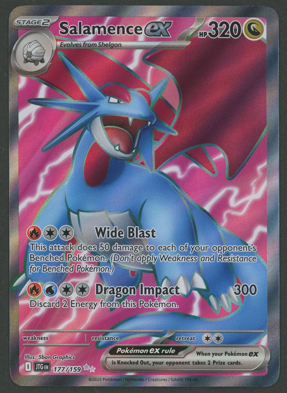Pokémon Carte collezionabili: Salamence ex FA 177/159 EN ab 1.- – Usato da Rupperswil venduto da gengarbasar
