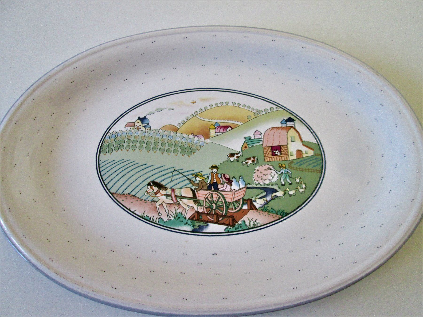 Assiettes: Servierteller – D'occasion à Sementina par babucia