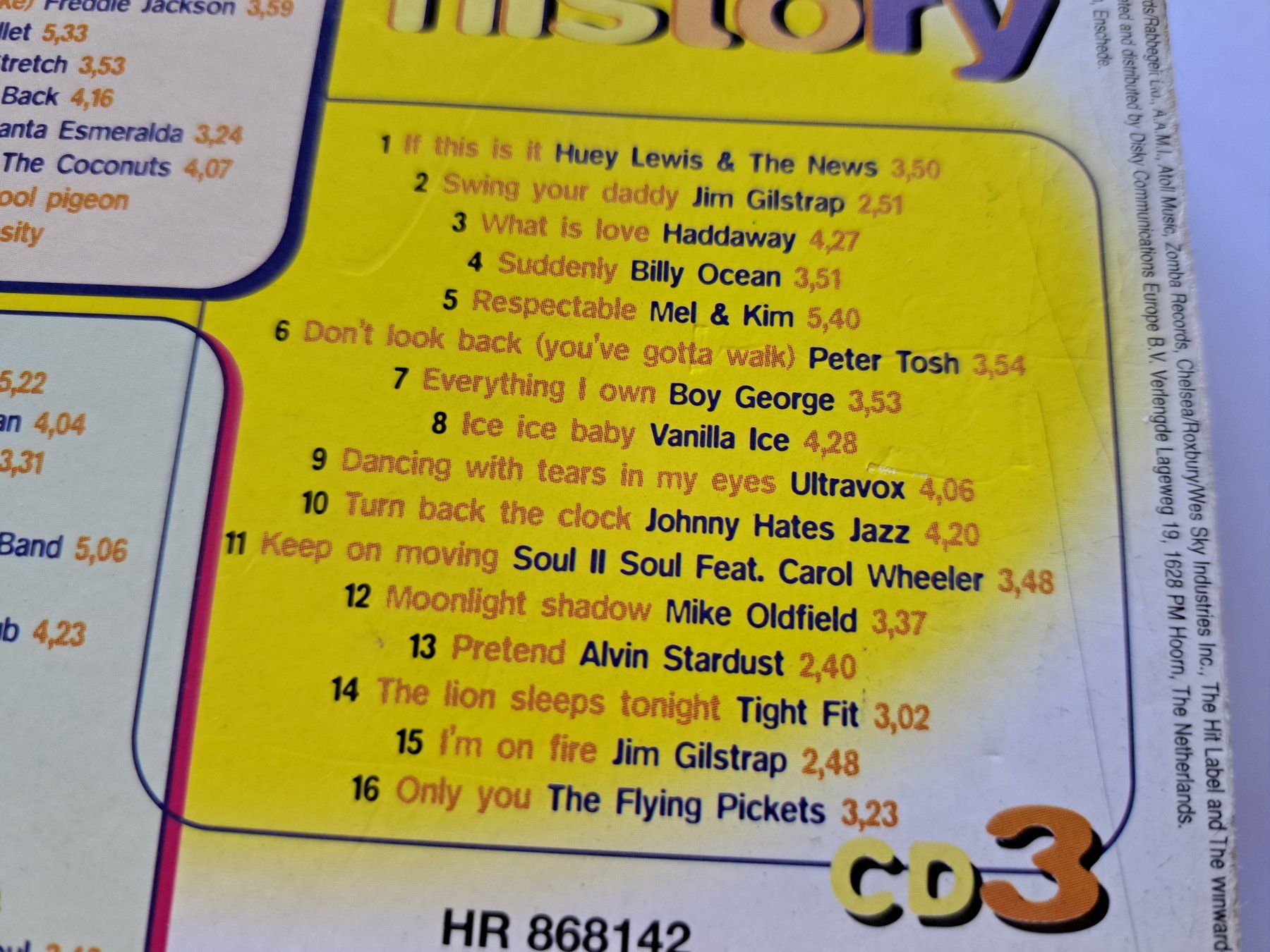 CD: Cds 3 Cds Box Hits History – Usato da Pully venduto da bro_n52j 5