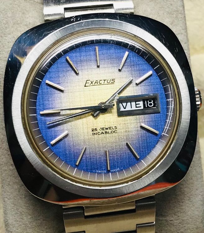 EXACTUS Herrenuhr Swiss-Made ( ETA - 2789 Automatic/ 42 mm ) (Gebraucht ...