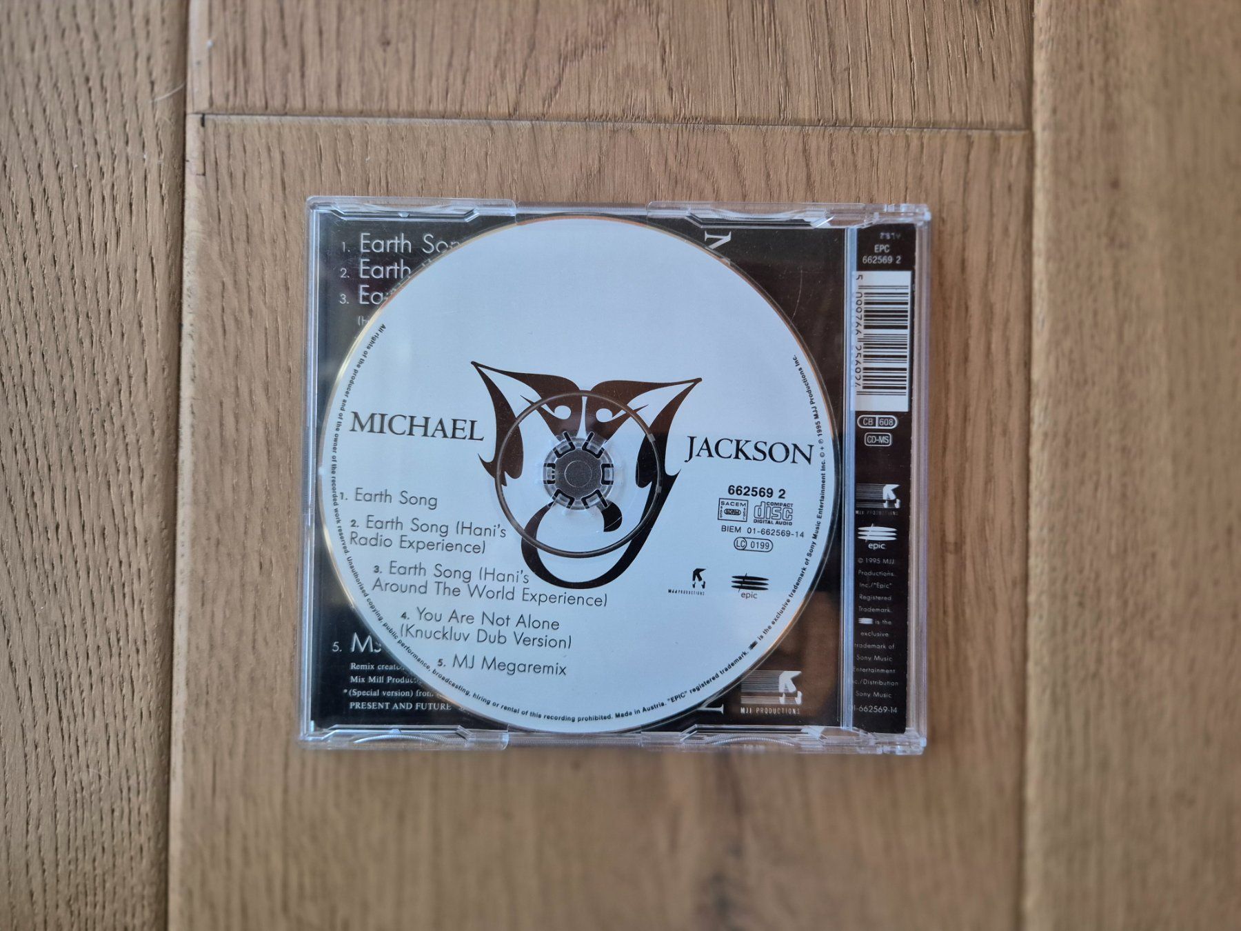 CD: Michael Jackson - Earth Song CD – Usato da Savièse venduto da coeur88 2