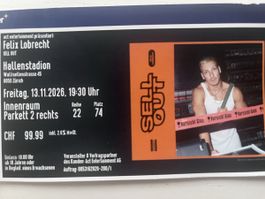 Ticket Felix Lobrecht Zürich, Hallenstadion 13.11.2026 