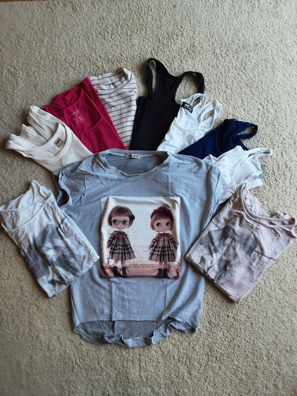 Lotti di vestiti: 12 Damen Sommer Tops und Shirts Gr. S – Usato da Altdorf UR venduto da Brandli