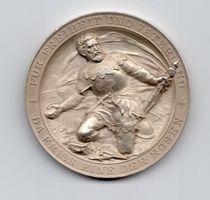 (2115) Binningen, Kant. Schützenfest 1893, Ø 45mm, Basel