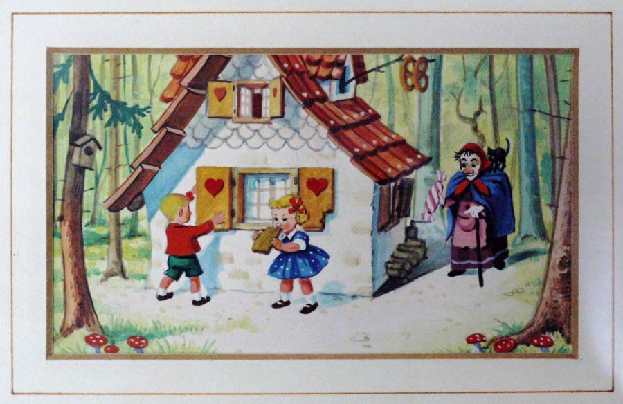 Poster & Bilder: Bildserie Hänsel+Gretel – Gebraucht aus Champvent von drucker26 1