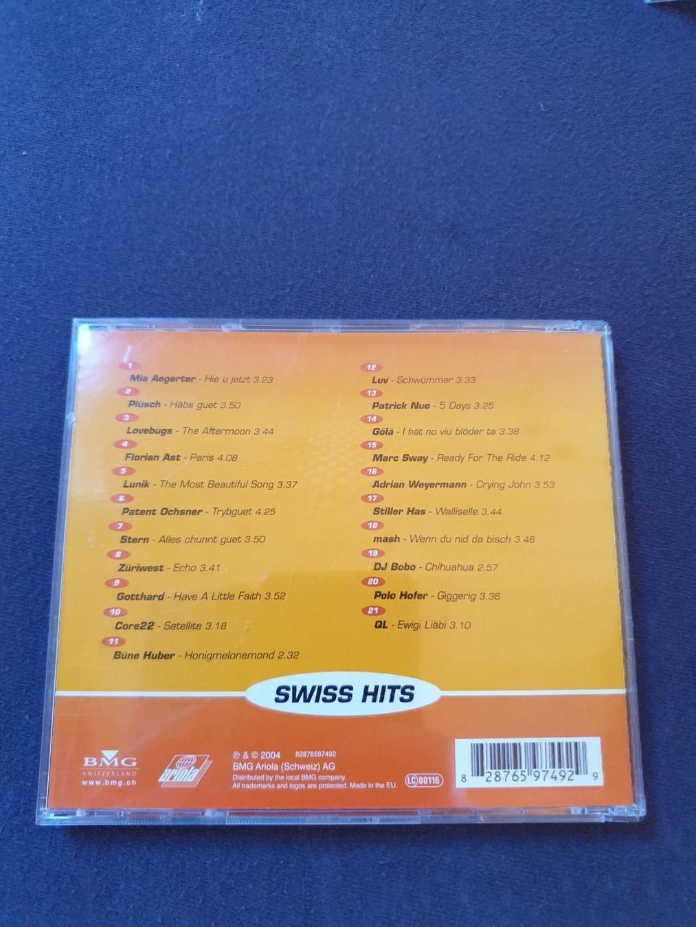 CD: Just the Best - Swiss Hits – Usato da Schüpfheim venduto da Hermini_28 1
