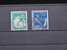 DDR 1952 Wintersportmeisterschaften gest