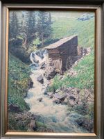 "Der Mürrenbach" alte Zeichnung