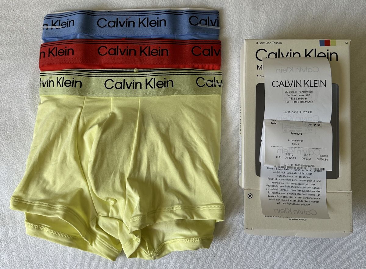 Calvin Klein Sous-vêtements: Calvin klein Unterhosen G M – Neuf avec emballage d'origine à Maienfeld par tobeyl2020