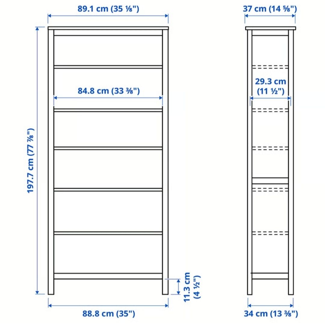 Ikea Scaffali: Bücherregal Hemnes weiss/hellbraun (IKEA) – Usato da Oberbüren venduto da man_25bv 1