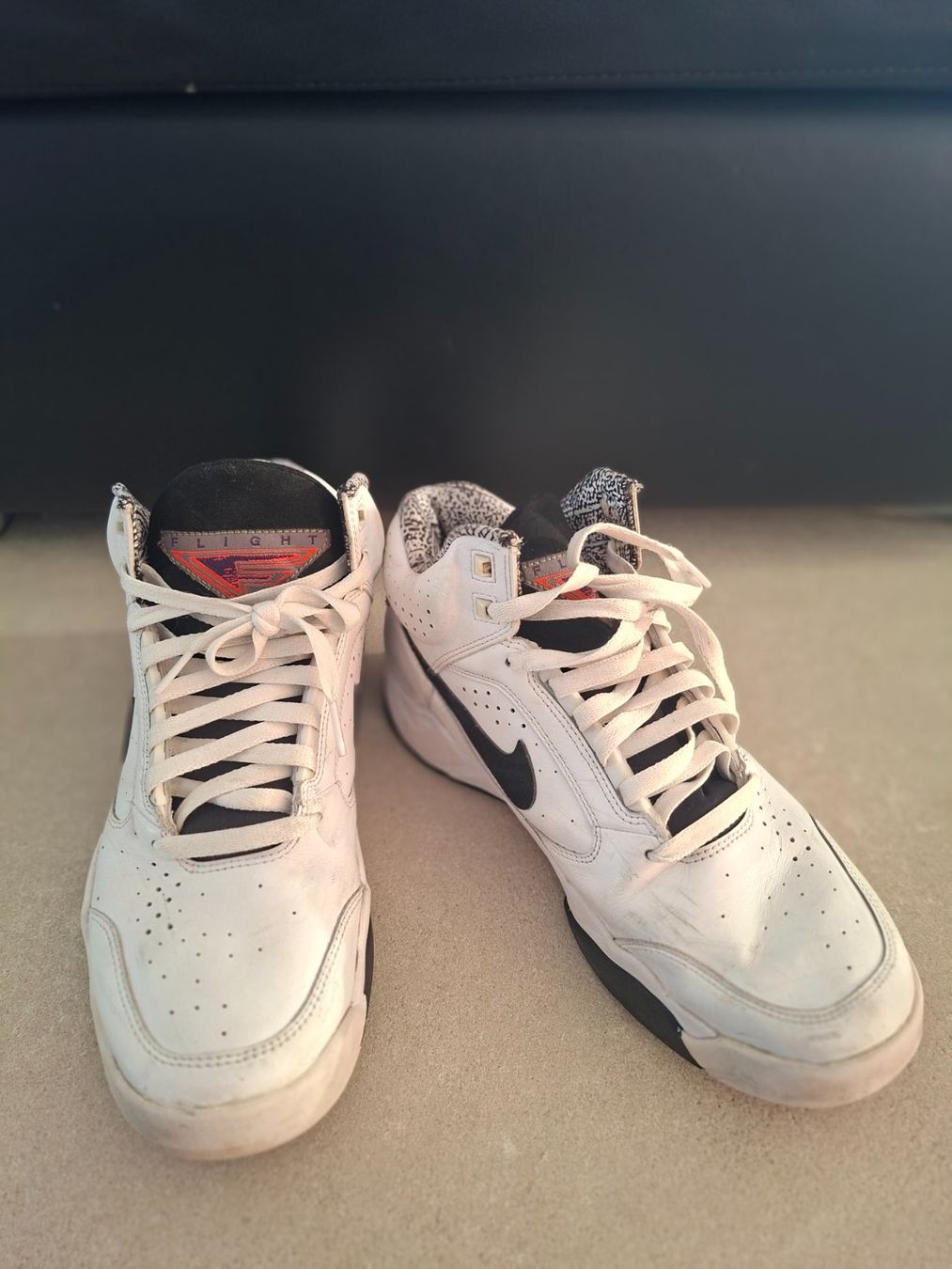 Nike Scarpe da uomo: Nike Air Flight Lite High, Grösse 42, Retro – Usato da Niederrohrdorf venduto da freestyle01 3