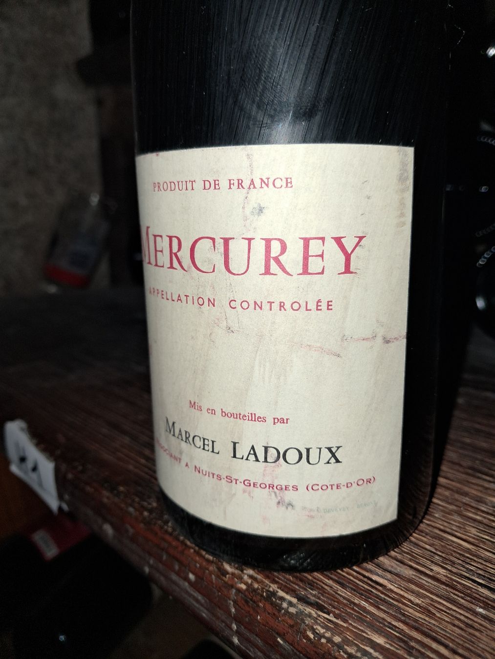 Vino: Mercurey Marcel Ladoux 1978 – Nuovo e nell'imballaggio originale da Le locle venduto da juliensaran 3