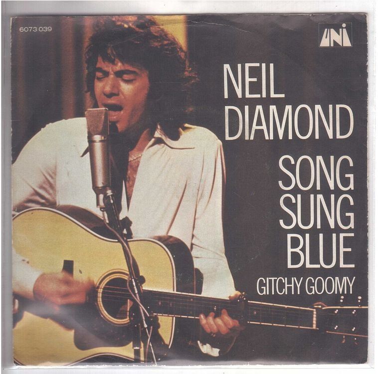 Dischi in vinile: Neil Diamond  --  Song Sung Blue   Single7 – Usato da Rheinau venduto da thespecials