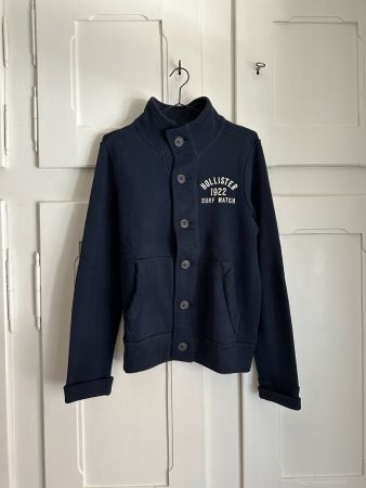 HOLLISTER - Sweatjacke dunkelblau M