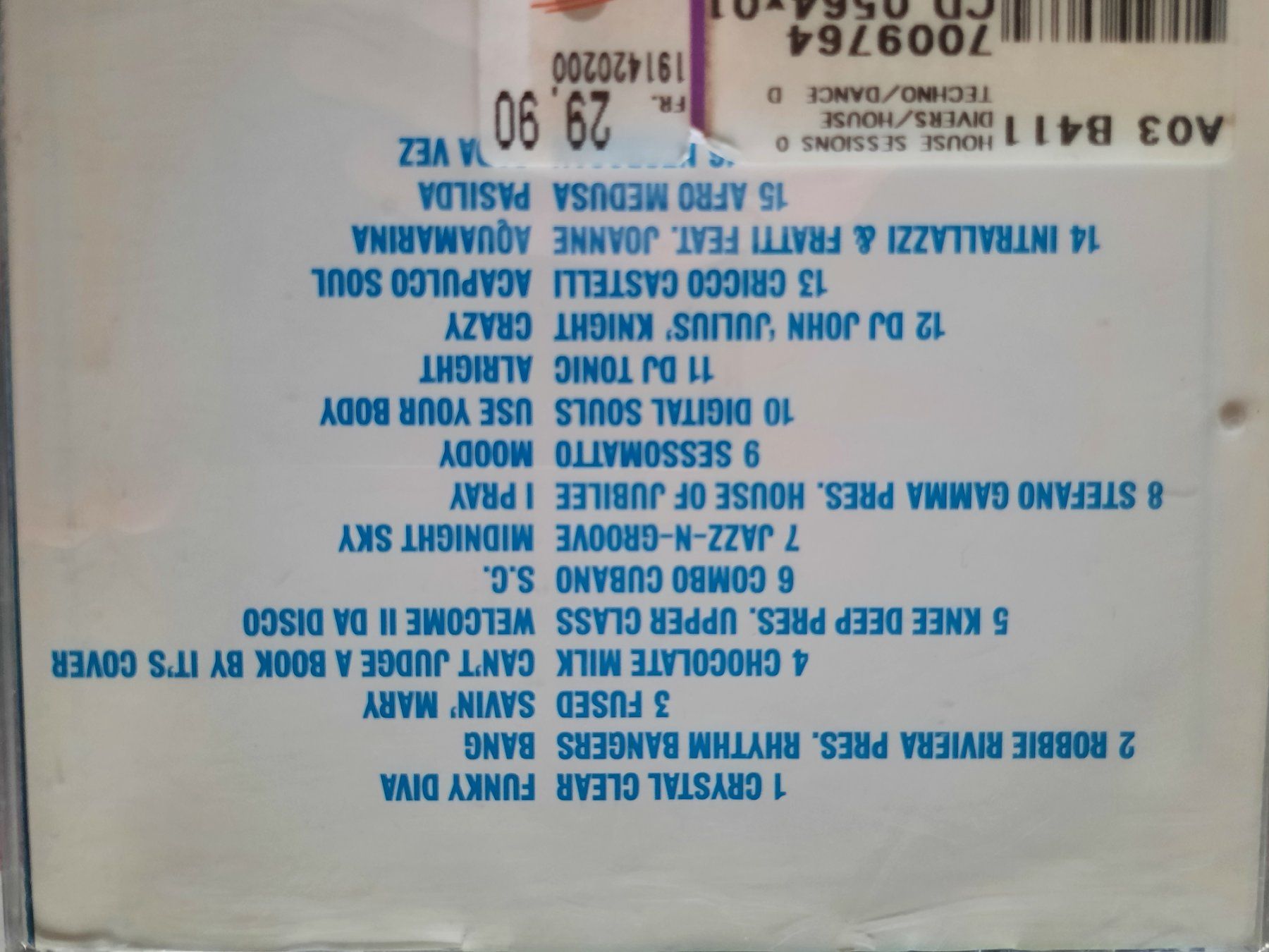CDs: CD House Sessions vol 3 Dj Tonic – D'occasion à Pully par bro_n52j 3