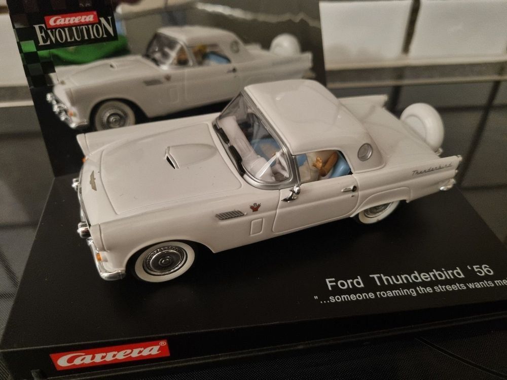 Carrera Rennbahnen: Carrera Rennbahnen: Carrera Evolution Ford Thunderbird 1956 – Neu (gemäss Beschreibung) aus Ennetbürgen von Perlen01