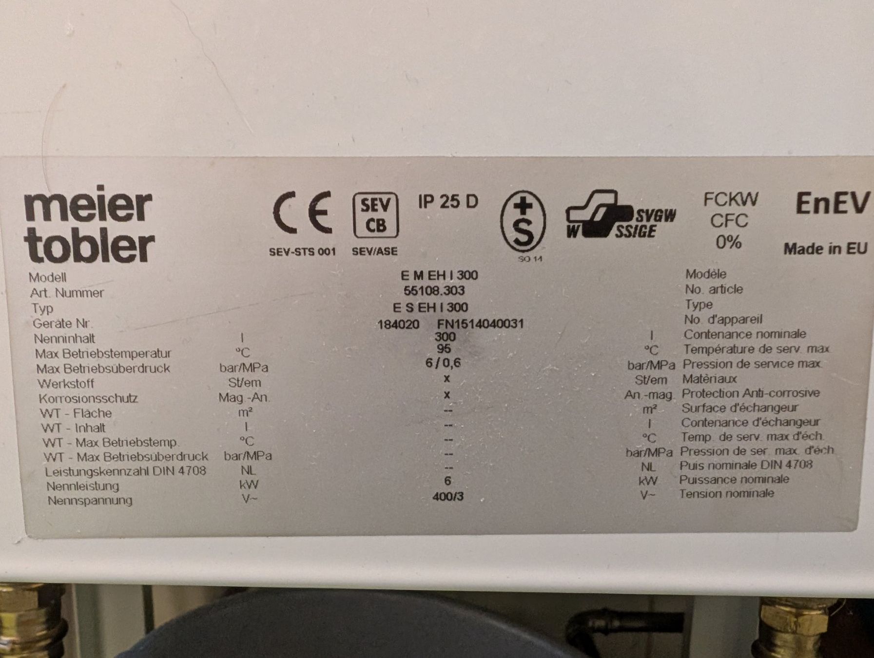 Sanitari: Giona Styleboiler - Einbauboiler / Chauffe-eau encastrable – Usato da Biel/Bienne venduto da Amira_T 6