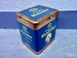 alte Blechdose Dose DR. KEPPLER'S BIOMENTHOL BONBONS HUSTEN